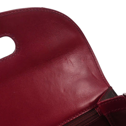 Gucci * Purple Crocodile Bamboo 2way Shoulder Handbag