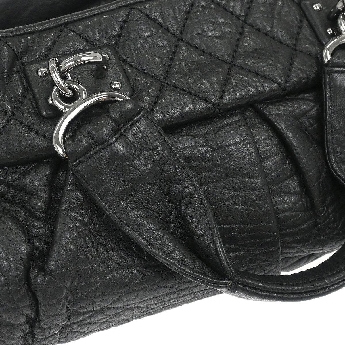 Chanel 2008-2009 Black Calfskin Handbag