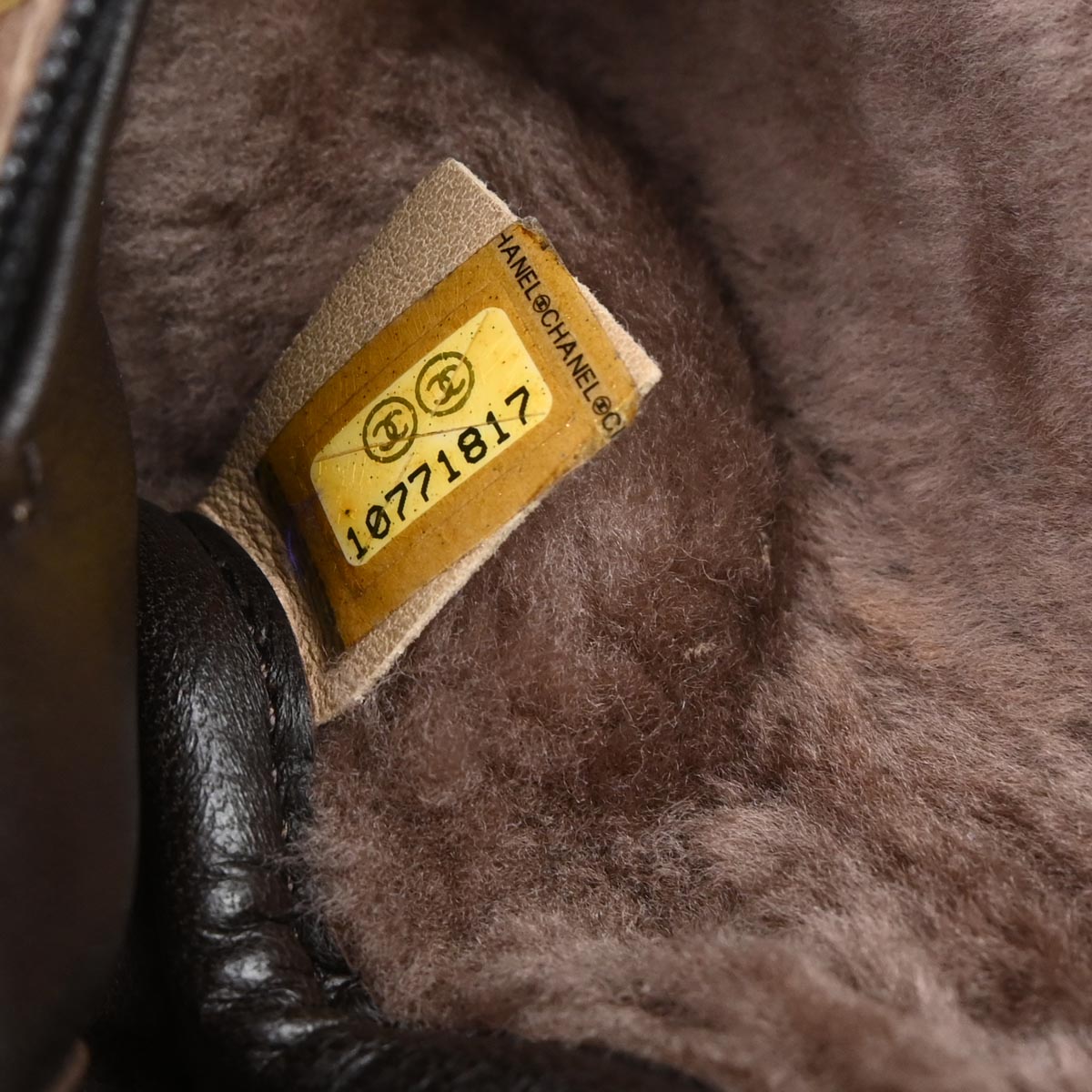 Chanel 2005-2006 Brown Mouton Shoulder Bag