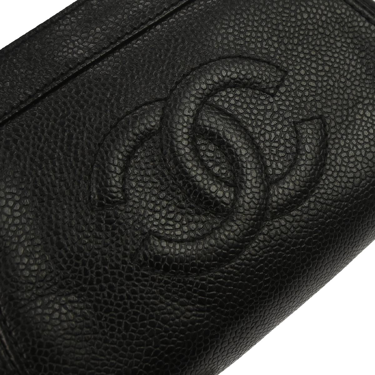 Chanel Black Caviar Skin Shoulder Bag