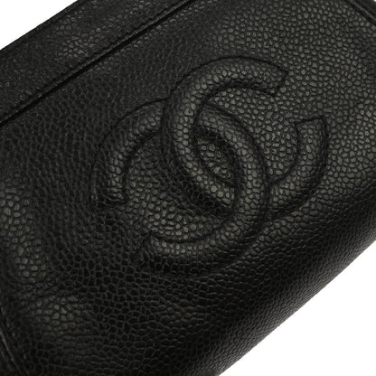 Chanel Black Caviar Skin Shoulder Bag