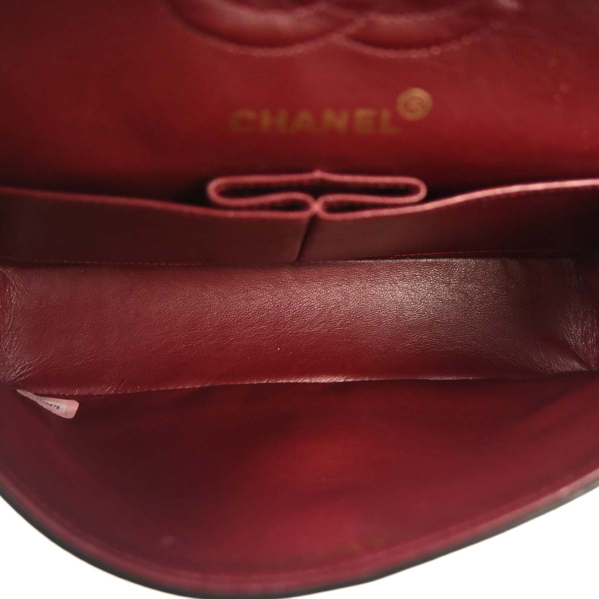 Chanel 1994-1996 Black Lambskin Small Classic Double Flap Shoulder Bag