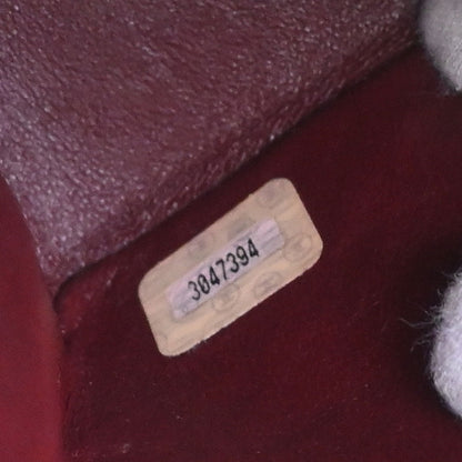 Chanel 1994-1996 Navy Lambskin Paris Chain Shoulder Tote Bag