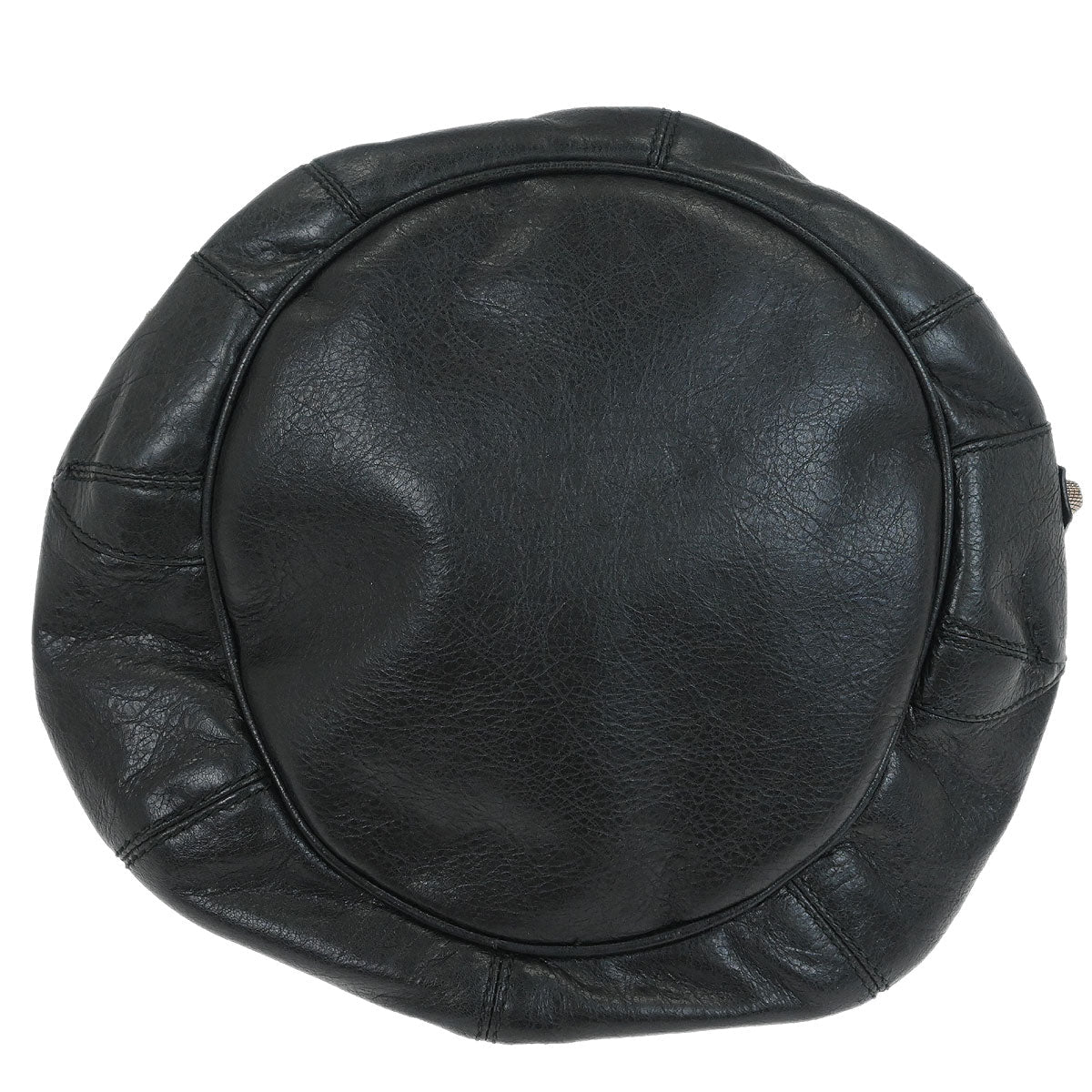 Balenciaga Black Pompon 2way Shoulder Handbag