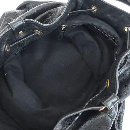 Balenciaga Black Pompon 2way Shoulder Handbag