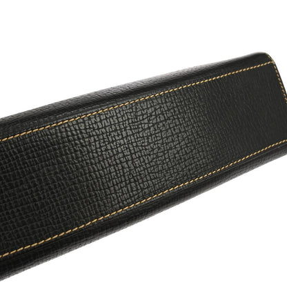 Loewe Black Leather Clutch Bag
