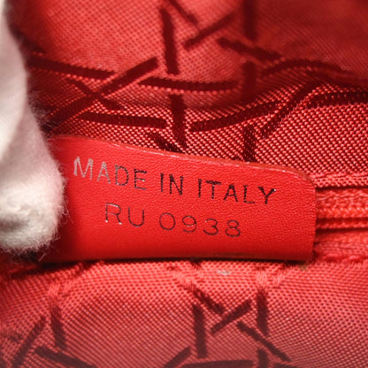 Christian Dior Black Patent Leather Medium Lady Dior Shoulder Handbag