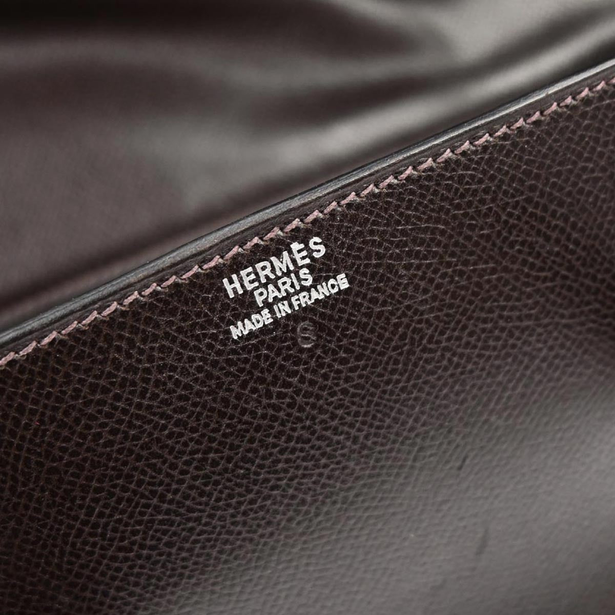 Hermes Ebene Lisse Drag 2 32 Handbag