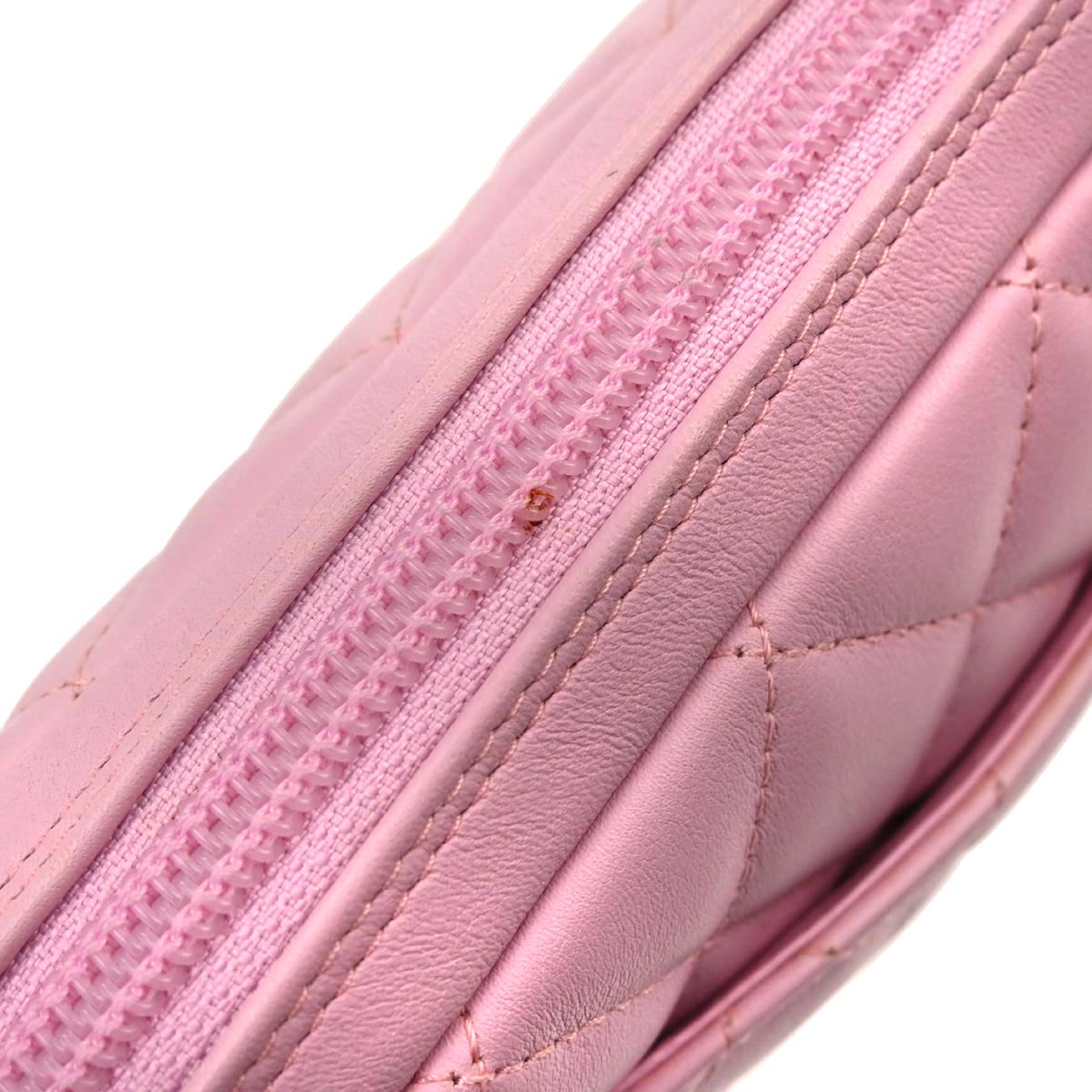 Chanel 2005-2006 Pink Calfskin Cambon Ligne Handbag