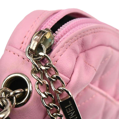 Chanel 2005-2006 Pink Calfskin Cambon Ligne Handbag