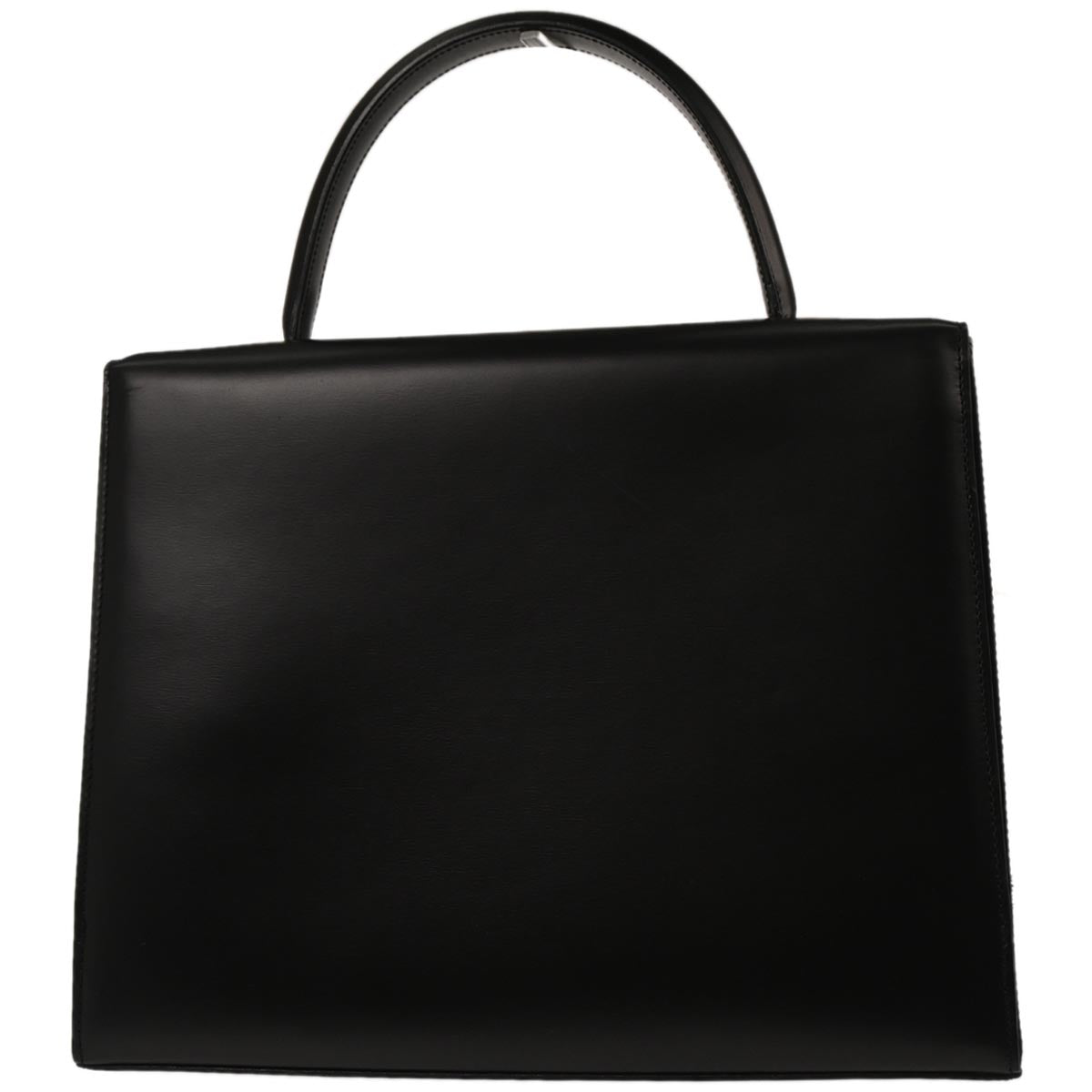 Cartier Black Leather Panthere Handbag