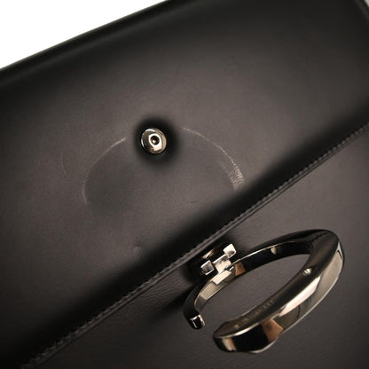 Cartier Black Leather Panthere Handbag