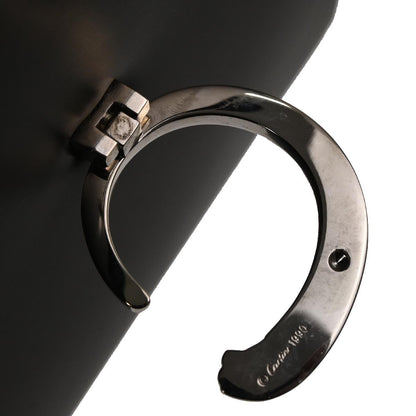 Cartier Black Leather Panthere Handbag