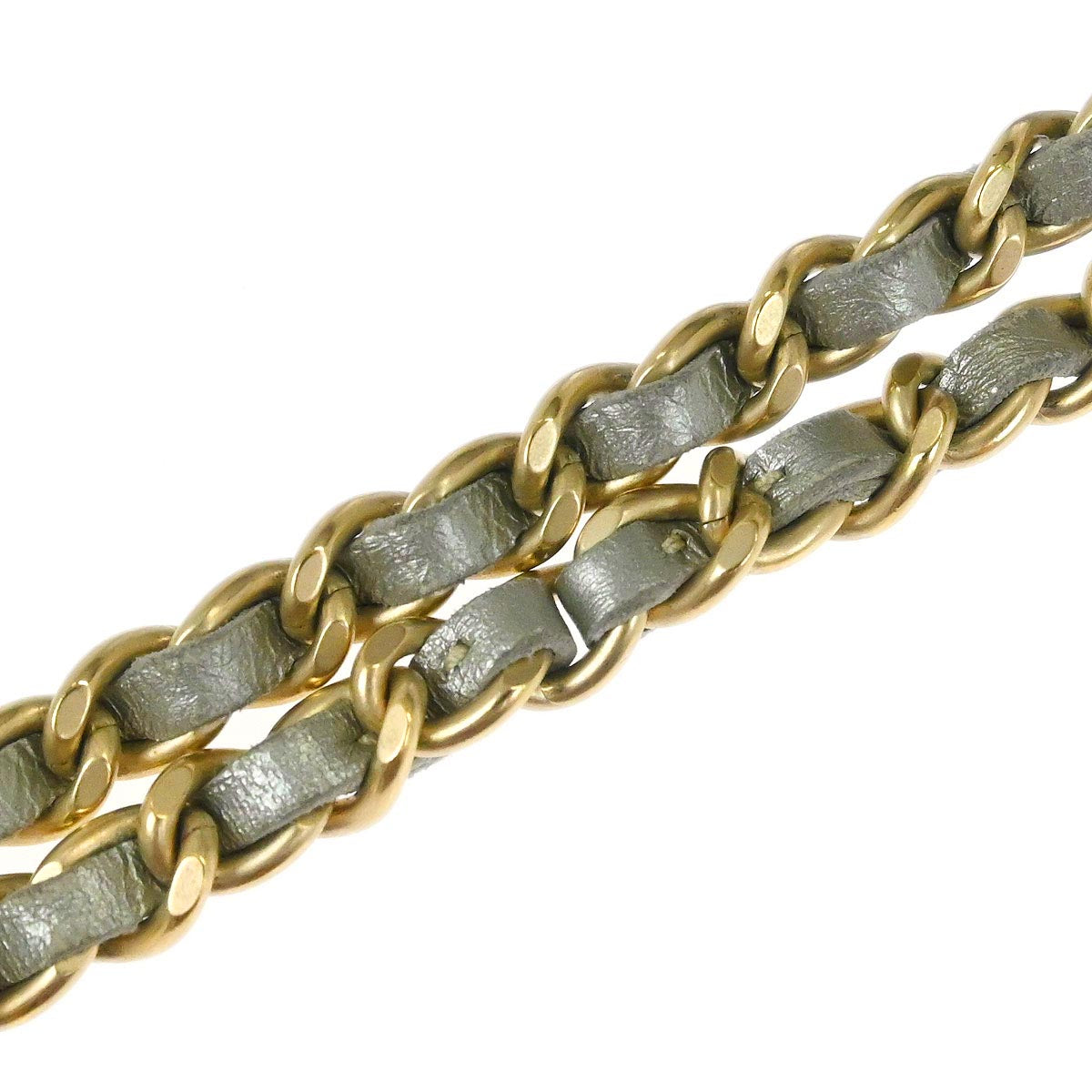 Chanel 2012-2013 Gold Perforated Calfskin French Riviera Shoulder Bag