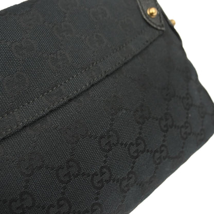 Gucci Black GG Studded Pelham Runway Handbag