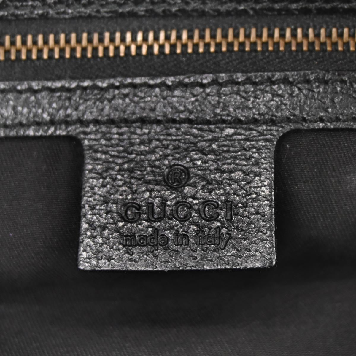 Gucci Black GG Studded Pelham Runway Handbag
