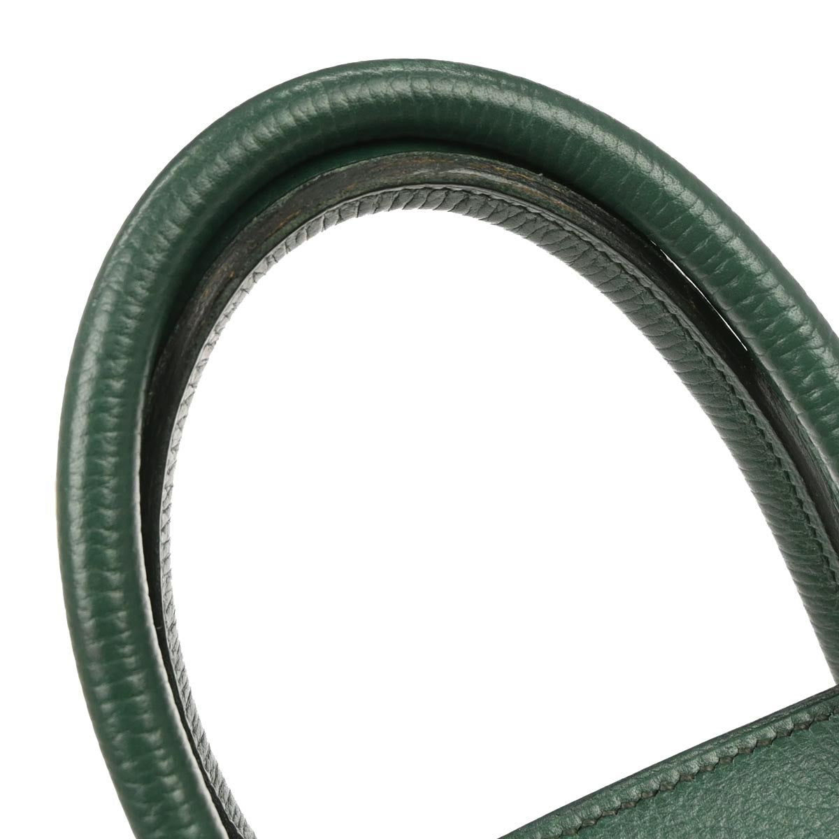 Hermes Vert Fonce Ardennes Birkin 35 Handbag