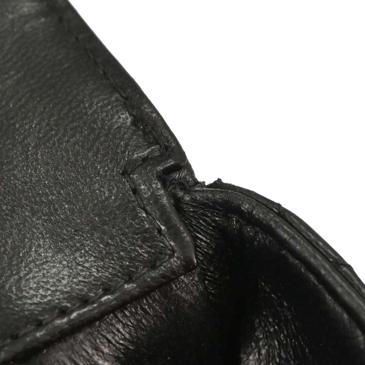 Chanel 1996-1997 Black Lambskin Medium Single Flap Shoulder Bag