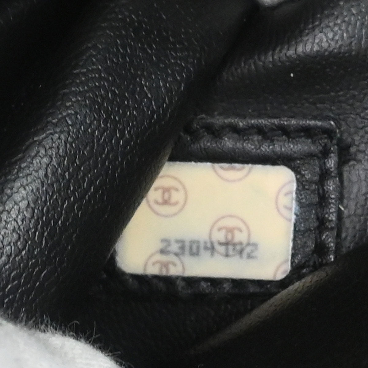 Chanel 1991-1994 Black Lambskin Bicolore Supermodel Shoulder Bag