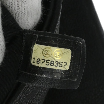 Chanel 2005-2006 Black Calfskin Accordion Flap Bag