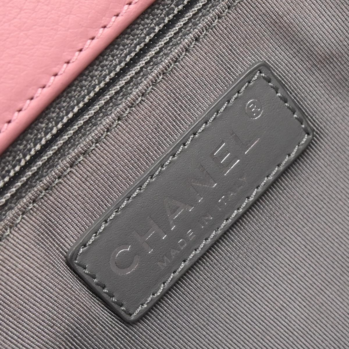 Chanel 2014-2015 Pink Deerskin Executive Cerf Tote Bag