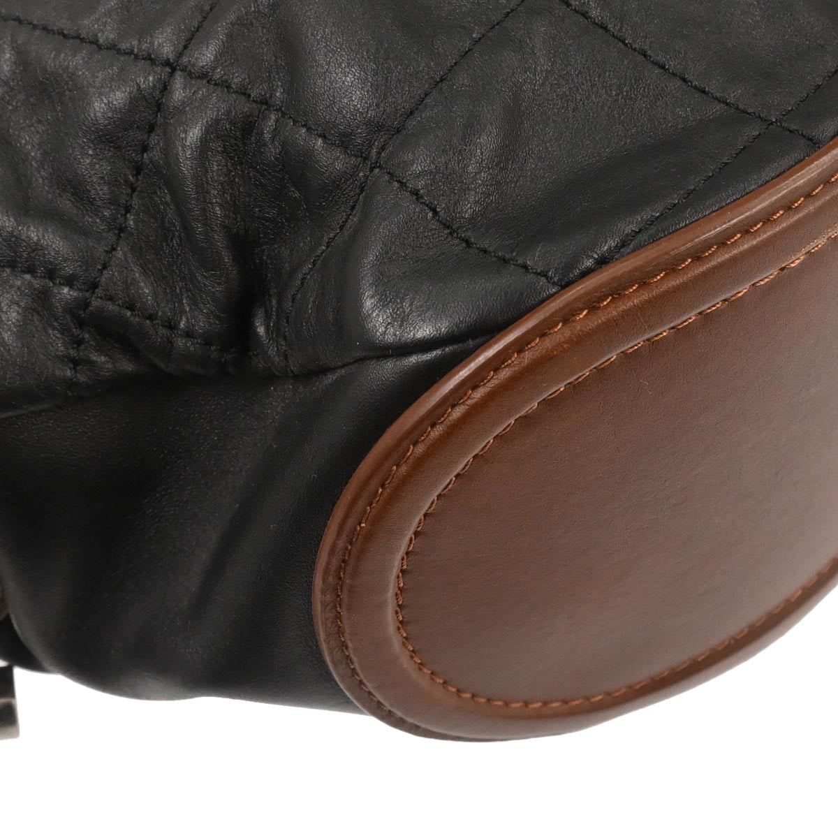 Chanel Black Lambskin Country Chic Tote Shoulder Handbag