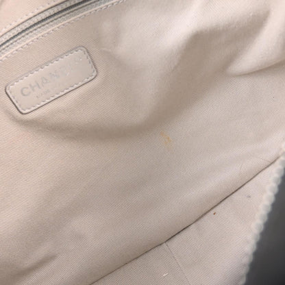 Chanel Black Lambskin Country Chic Tote Shoulder Handbag