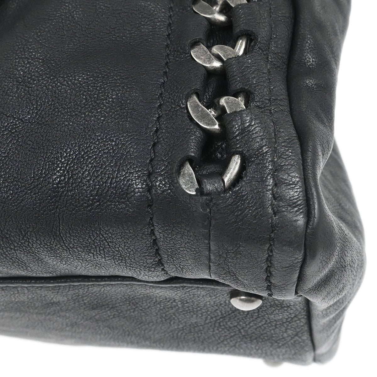 Chanel 2005-2006 Black Calfskin Luxury Line Tote Bag