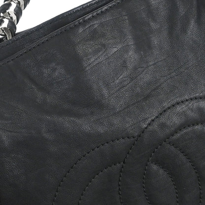 Chanel 2005-2006 Black Calfskin Luxury Line Tote Bag