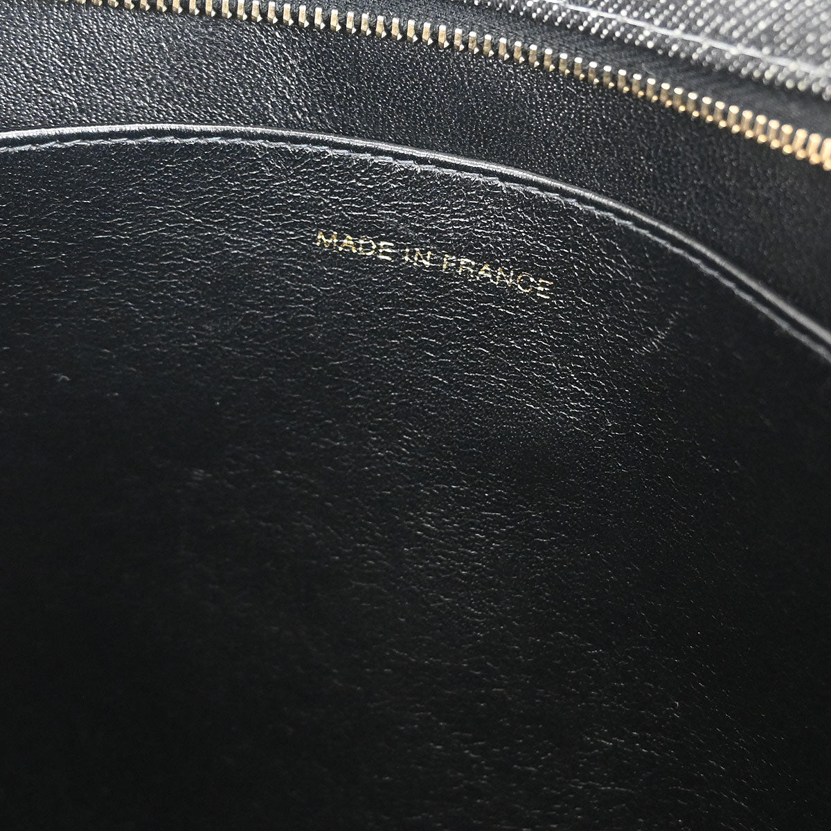 Chanel 1997-1999 Black Denim Chain Tote Handbag