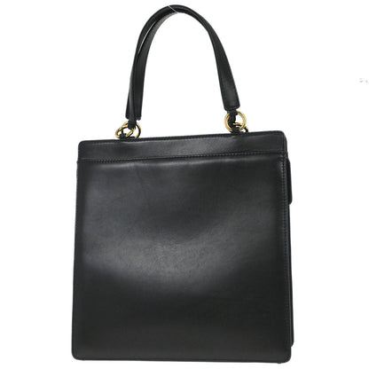 Chanel 1997-1999 Black Lambskin Tote Bag