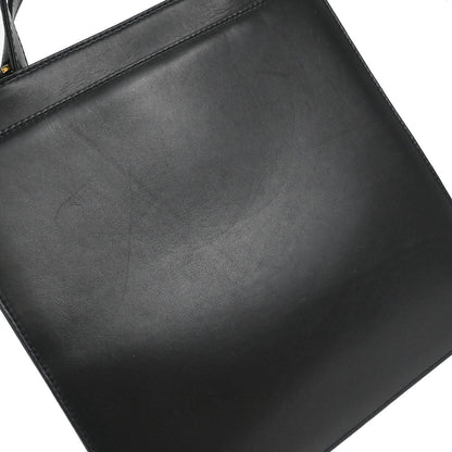 Chanel 1997-1999 Black Lambskin Tote Bag