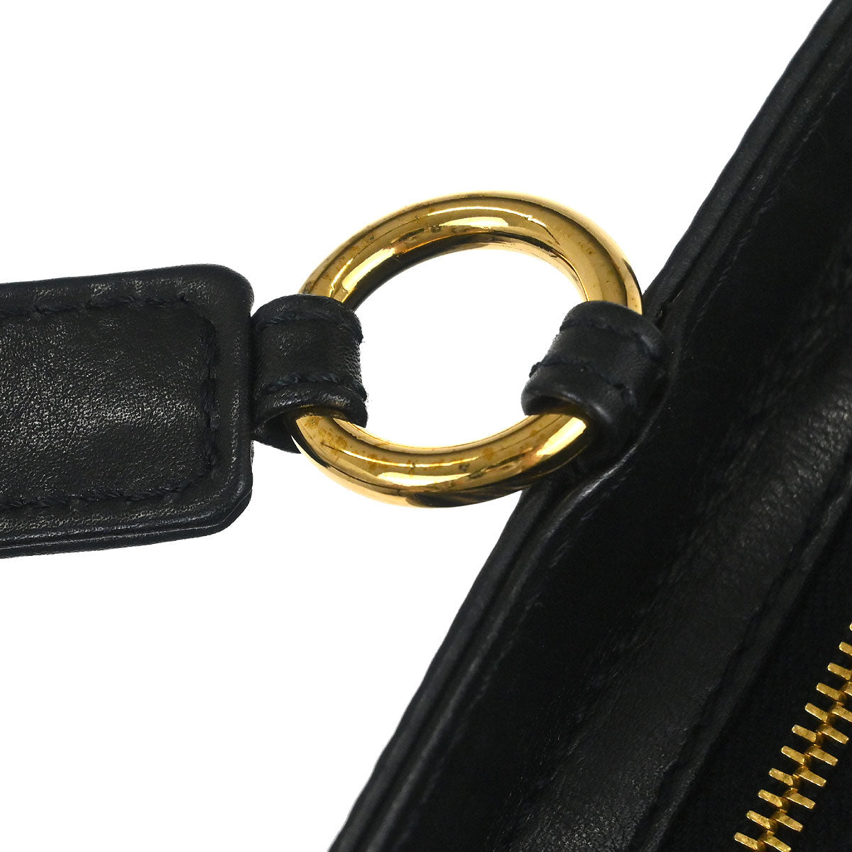 Chanel 1997-1999 Black Lambskin Tote Bag