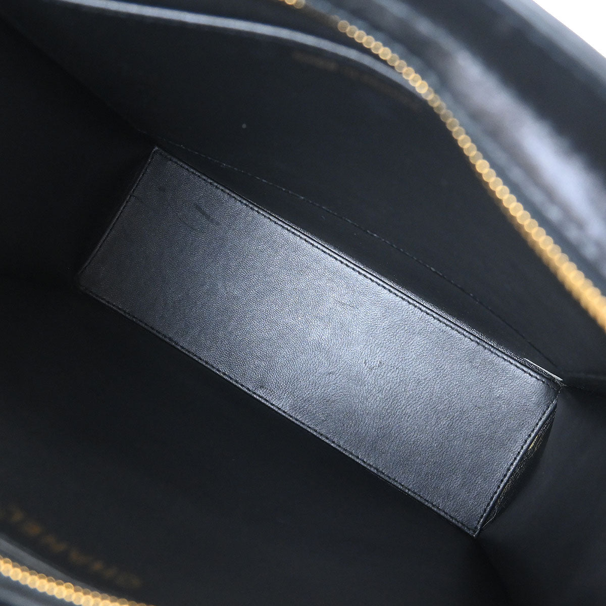 Chanel 1997-1999 Black Lambskin Tote Bag