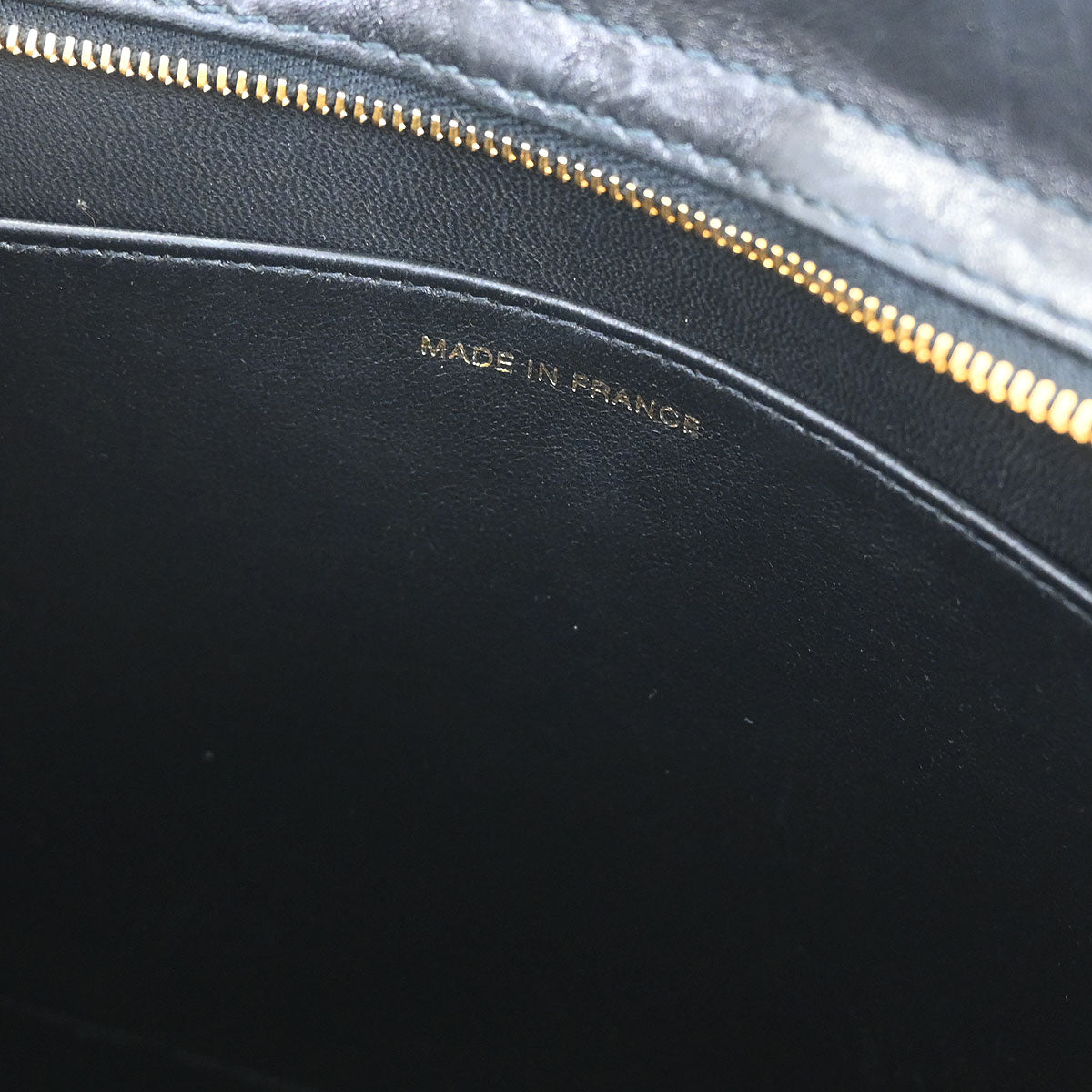 Chanel 1997-1999 Black Lambskin Tote Bag