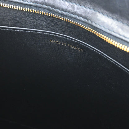 Chanel 1997-1999 Black Lambskin Tote Bag