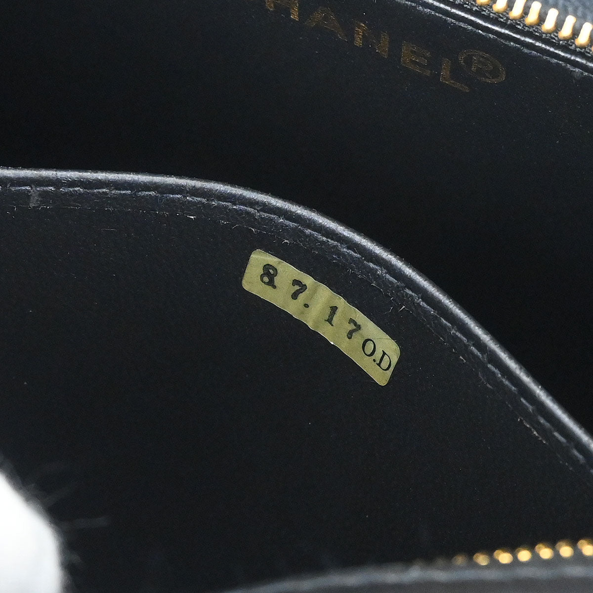 Chanel 1997-1999 Black Lambskin Tote Bag