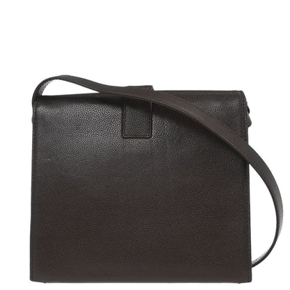 Chanel 1997-1999 Brown Calfskin Shoulder Bag