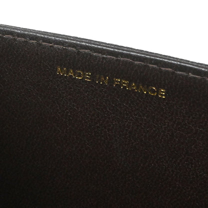 Chanel 1997-1999 Brown Calfskin Shoulder Bag