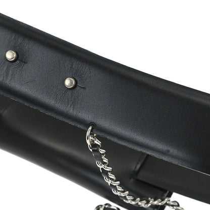 Chanel Black Calfskin Mademoiselle Lock Belt Waist Bum Bag #80/32