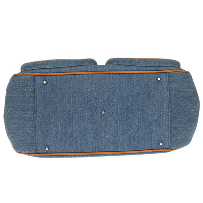 Christian Dior Blue Denim Detective Handbag