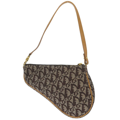 Christian Dior Brown Trotter Saddle Handbag