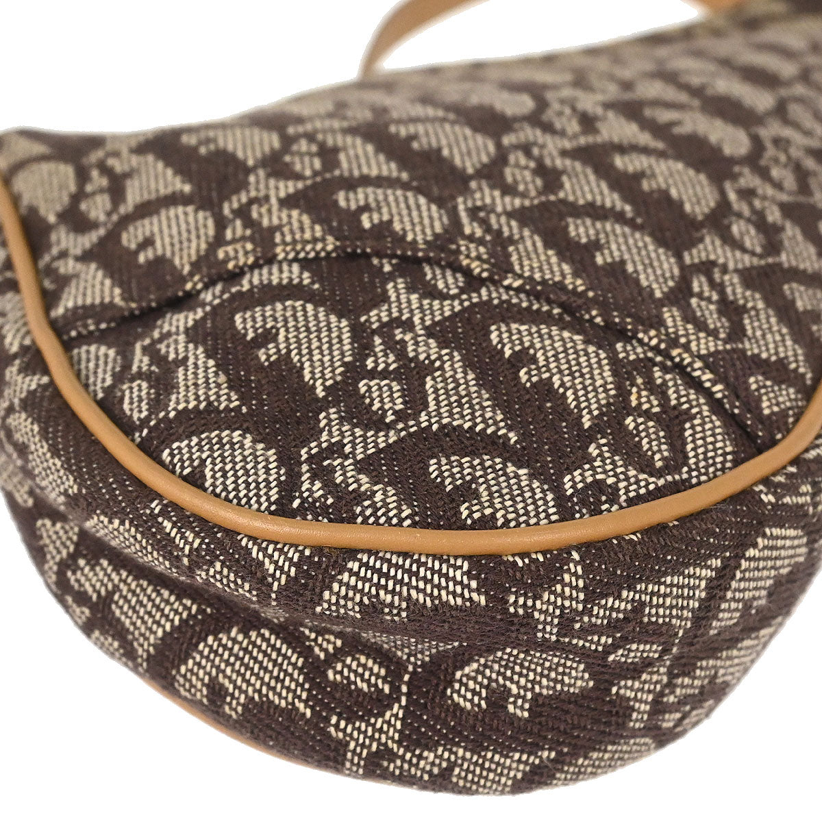Christian Dior Brown Trotter Saddle Handbag