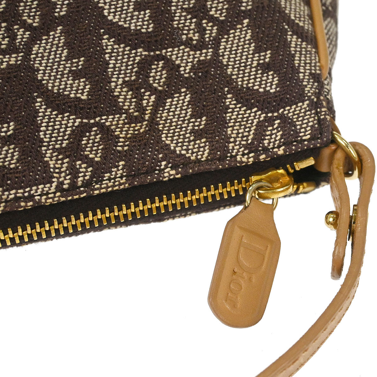 Christian Dior Brown Trotter Saddle Handbag