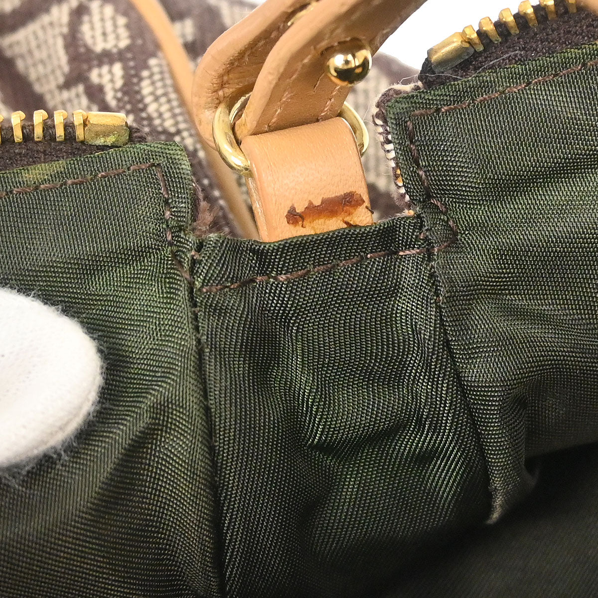 Christian Dior Brown Trotter Saddle Handbag