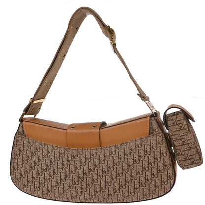 Christian Dior Brown Trotter Street Chic Columbus Shoulder Bag