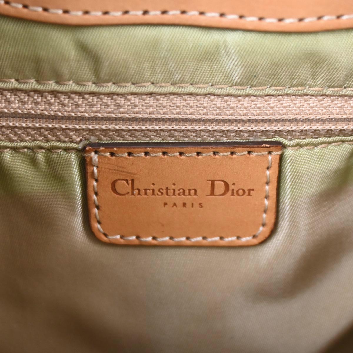 Christian Dior Beige Street Chic Columbus Shoulder Bag