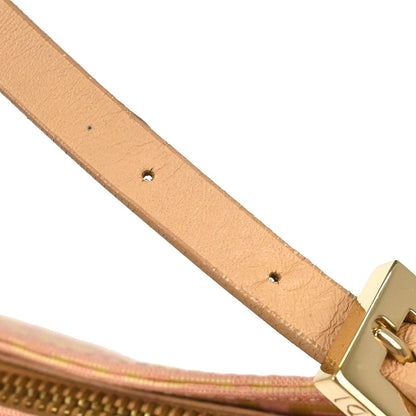 Fendi Pink Canvas Zucchino Handbag