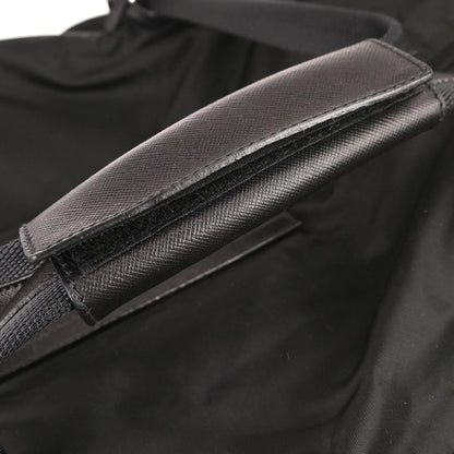 Prada Black Nylon 2way Shoulder Duffle Bag