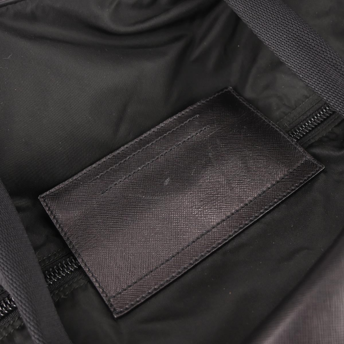 Prada Black Nylon 2way Shoulder Duffle Bag